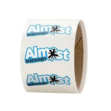 Sample - Custom 3" x 3" Die Cut Roll Labels
