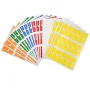 Cable Labels Tags Cable Markers Self Adhesive Waterproof Tear Wire Labels