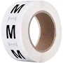 Unique Bargains Clothing M Medium Size Sticker Label Coding Label