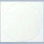 NFC Sticker - NTAG213 - 100 mm Circle - Matrix On - NFC Tag