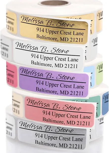 Current Labels Rolled Address Labels