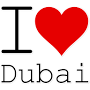 Artistshot I Love Dubai Sticker
