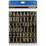 Hillman 1-in Gold Letter and Number Pack