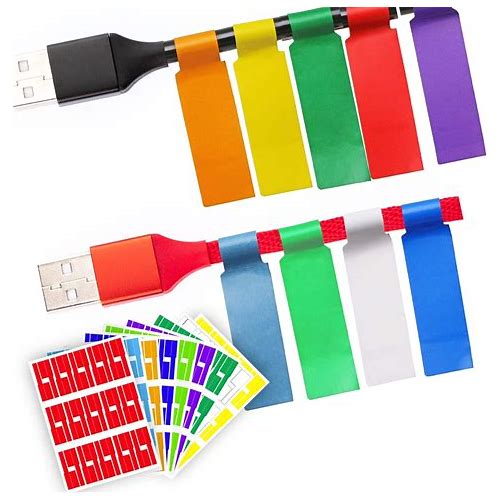 270 PCS Cable Labels Waterproo…