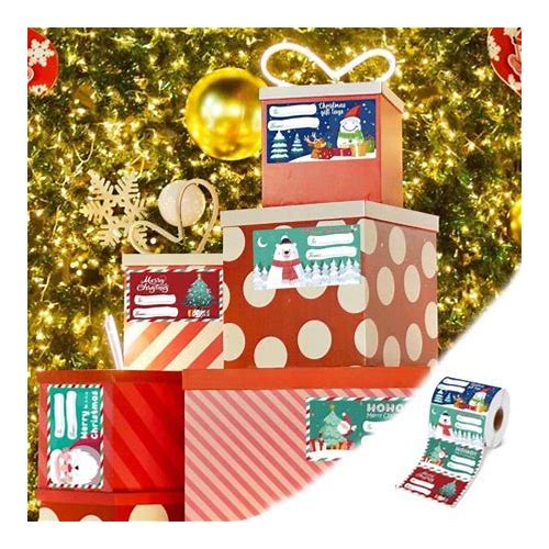 500-Count Christmas Gift Tags, S…