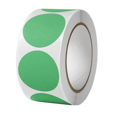 Color Coding Circle Dot Labels