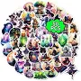 150 Pcs Halloween Gothic Aesthetic Waterproof Vintage Witch Decals