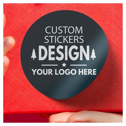 Custom Matte Logo Labels, Perso…