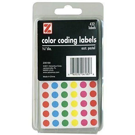 Advantus Color Coding Labels