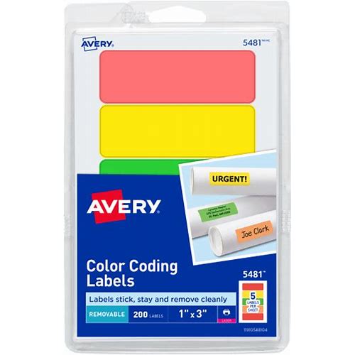 Avery Self-Adhesive Removable P…