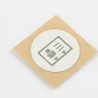 NFC Business Card Sticker with vCard Icon and NTAG216