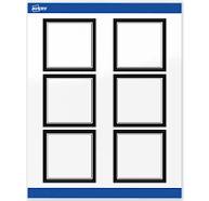 Avery 3" x 3" Labels S00-DM3-PRW