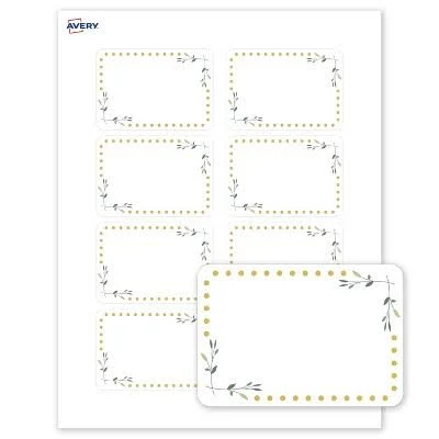 Avery Adhesive Name Tags
