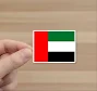 UAE Flag Stickers | 2-piece Decal Set (Various Sizes)