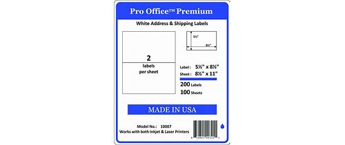 1000 Premium Shipping Labels-S…