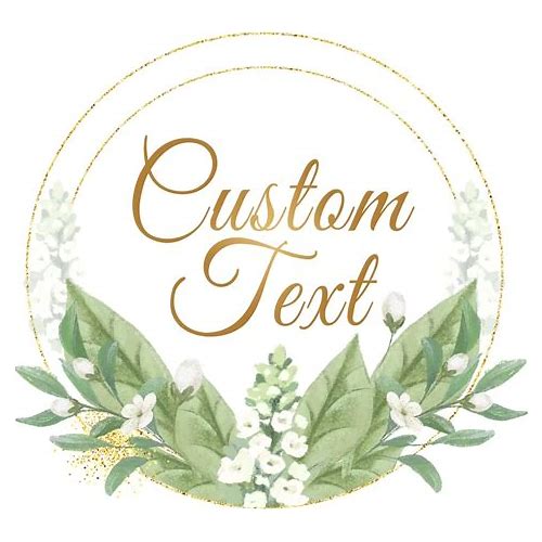 Custom Round Sticker Labels Per…