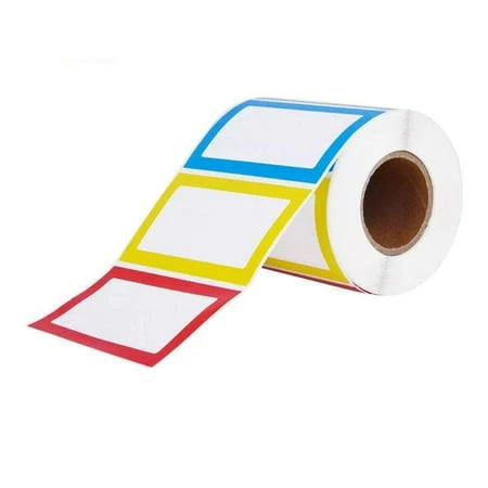 All Labels & Stickers Name Tag Adhesive Blank Sticker