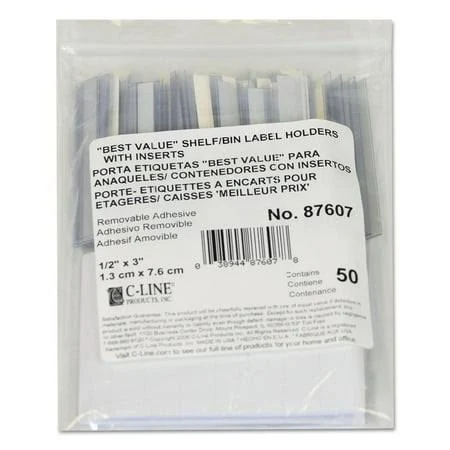 C-Line Self-Adhesive Label Holders