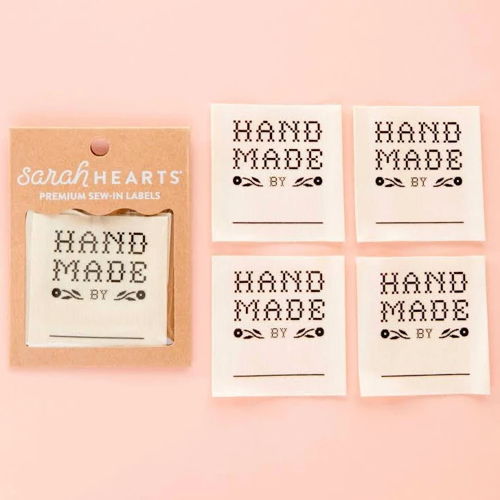 Crafty Handmade By Organic Cotton Write In Labels
