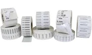 Zebra PolyPro 4000D 1.75" x .75" General Purpose TT RFID Labels 10036917 (White, 12 Roll)