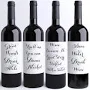 Wine Lover Wine Labels Pack of 4