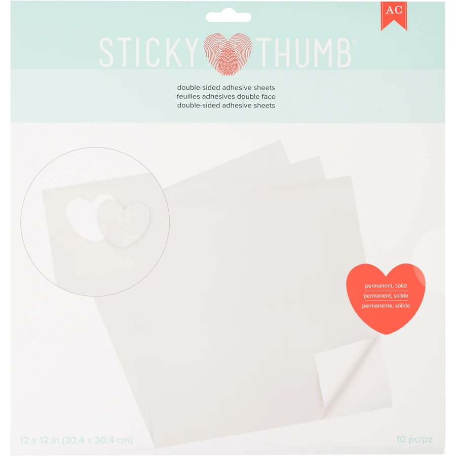 American Crafts Sticky Thumb Double-Sided Adhesive Sheets