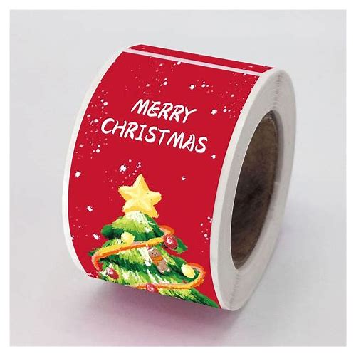 Christmas Self-Adhesive Package…