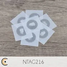 NFC Sticker - NTAG216 (transparent)