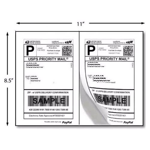 400 Half Sheet Self Adhesive Inter…