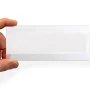 12 Holdex Self Adhesive Label Holders Matte Plastic, 12 Holders, 6"x2.5"