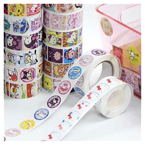 Cartoon Anime Adhesive Stickers …
