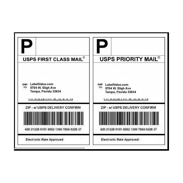 USPS Click And Ship Labels - Printer Compatible | Dymo Label Supplies From Label Value
