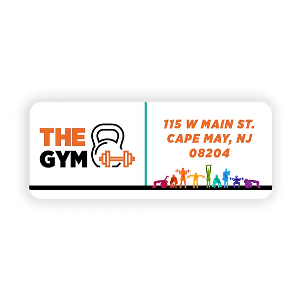Custom Print Label, 1