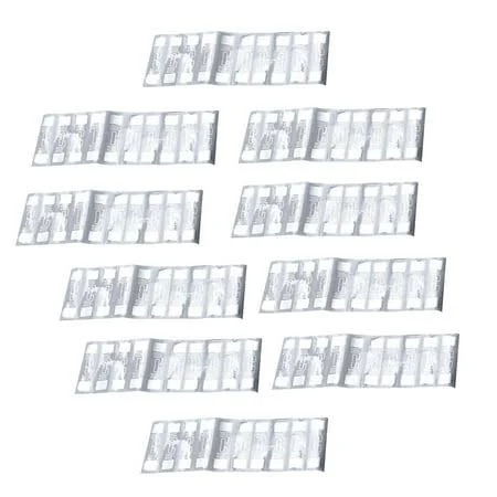 Tapdra 100Pcs High-Performance Rfid Tags Iso18000-6c Certified, Ideal for Asset and Supply Chain Management