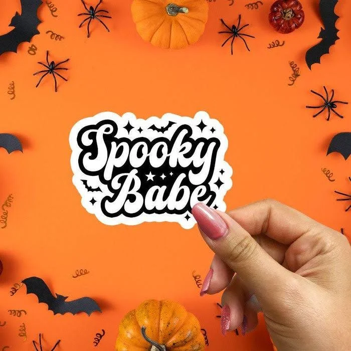 Spooky Season Halloween Ghost Stickers