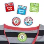 Pandas Name Labels for Clothes