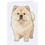 4 x 'Anime Chow Chow' Gift Tags / Labels