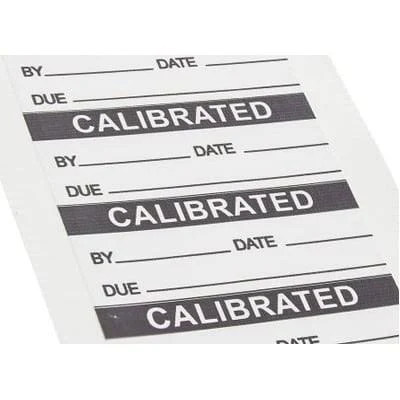 RS PRO 7588005 Pre-Printed Adhesive Label. Quantity