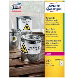 Avery TrueBlock Laser Shipping Labels 5165