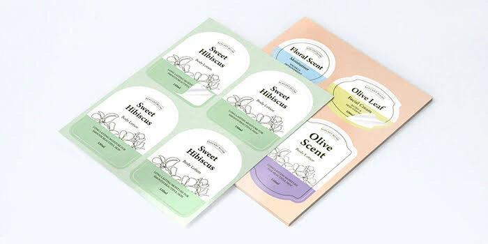 500pcs sheets High Quality Sheet Labels - Custom Printing