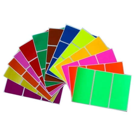 Royal Green Name Stickers