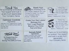 100 Custom Labels Stickers Personalized Tag 2