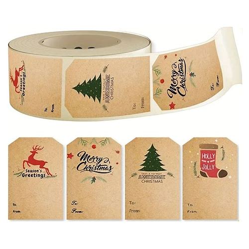 Christmas Self-Adhesive Labels 2…