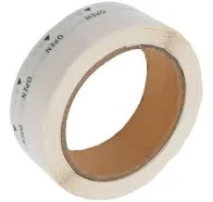 Hemoton 1000Pcs Open Stickers Labels Waterproof Clear Labels Round Open Stickers Easy Peel And Seal Circle Label Stickers For Packaging Shipping