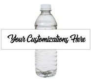 Water Bottle Labels, Customized Water Bottle Labels
