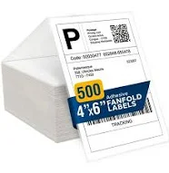 Labelme 4x6 Thermal Labels 4x6 Labels Shipping Labels 4x6 Fanfold Label Paper