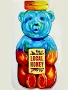 Local Honey Bear Bottle Sticker