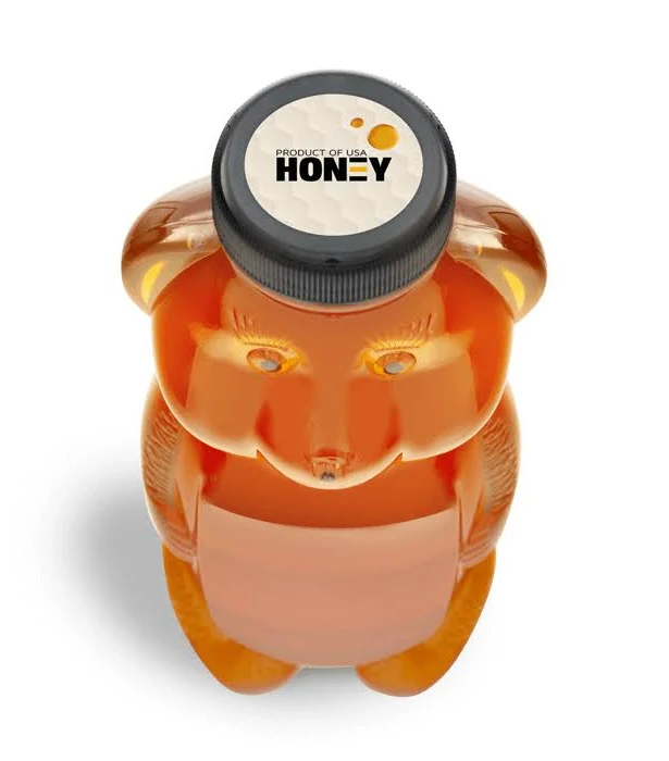 Sticky Steve - Round Lid Label 24oz Bear Jar