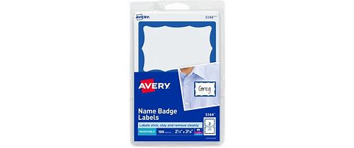 Avery Name Badge Labels, Remo…