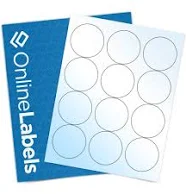 Online Labels 2.5 Inch Round Labels